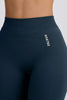 BO&TEE SUPER SCULPT SEAMLESS HIGH-WAIST LEGGINGS BLUE
